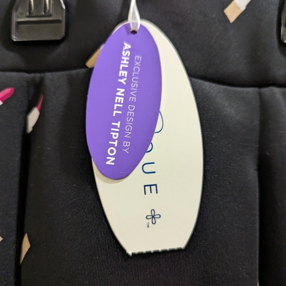 Ashley Nell Tipton X Boutique Lip Stick Scuba Midi Skirt - Picture 9 of 9